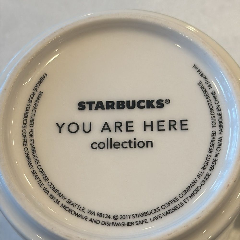 Starbucks Ohio, 2017 you are here coffee cup excellent condition, cardinals fun! - Picture 6 of 6